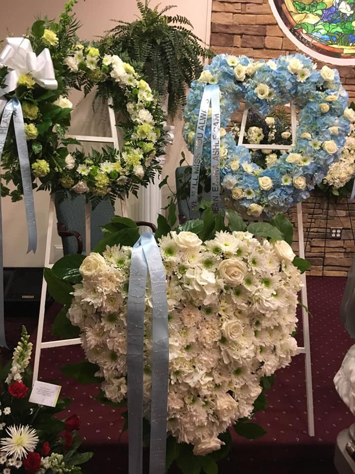 Set of 3 Funeral Tribute