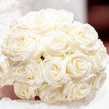All-white Bridal Bouquet